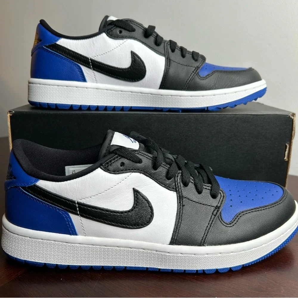 Nike Air Jordan 1 Retro Low Golf Royal Toe (8.5M/10W)